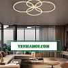 Đèn ốp trần cao cấp thiết kế tinh xảo VNM-CEOU-2636
