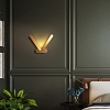 Đèn tường sáng tạo hình chữ V cho phòng khách VNM-CEOU-4213