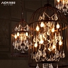 Đèn thả trang trí nhà hàng quán bar kiểu lồng chim cổ điển VNM-D11118