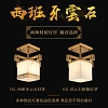 Đèn ốp trần sang trọng với những khối cẩm thạch vuông VNM-578288946228