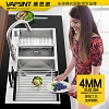 Chậu rửa bát 2 hố Chất liệu INOX SUS 304 bản dày 4mm VNM-voh7843