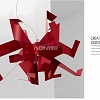 Đèn thả trang trí theo phong cách origami VNM-3163