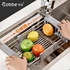 Phụ kiện giá để ráo nước bát đĩa, hoa quả - chất liệu Inox304 VNM-6255