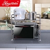 Giá treo lò vi sóng kiêm kệ gia vị inox VNM-A0555B