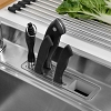 Chậu rửa bát 1 hố sử dụng Inox 304 không rỉ kèm chậu nhỏ rửa rau quả