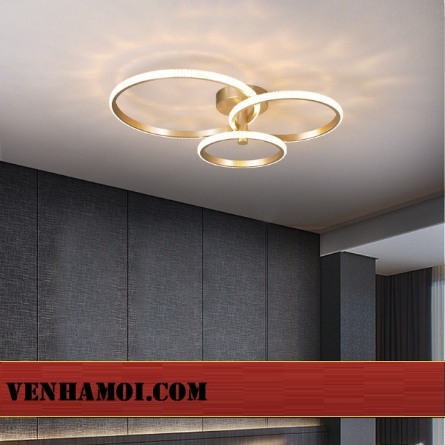 Đèn áp trần 3 in 1 cho phòng khách hiện đại VNM-CEOU-1687