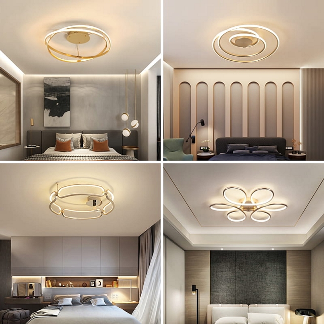 Đèn áp trần phong cách mới lạ hiện đại VNM-CEOU-3046