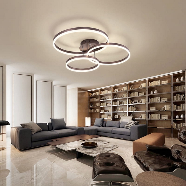 Đèn ốp trần cao cấp cho phòng khách VNM-CEOU-1553