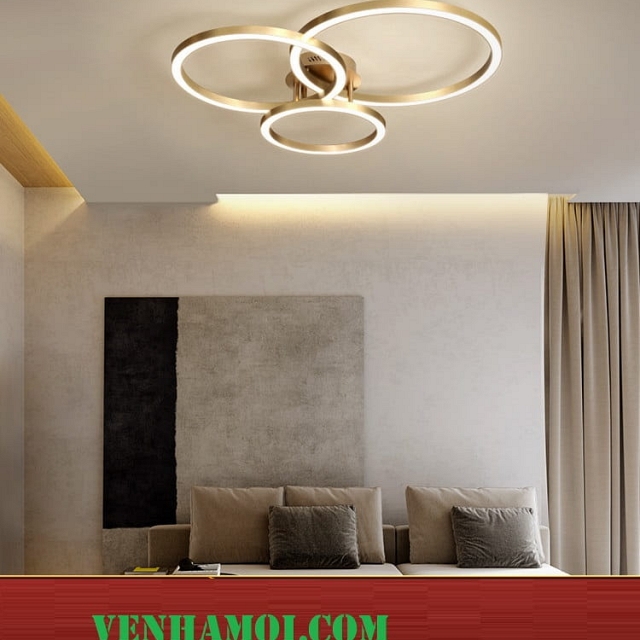 Đèn ốp trần cao cấp thiết kế tinh xảo VNM-CEOU-2636
