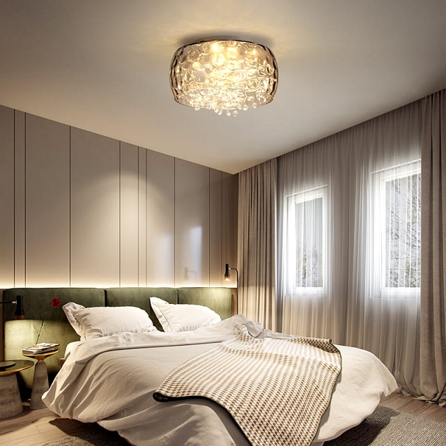 Đèn ốp trần pha lê sang trọng VNM-CEOU-6959