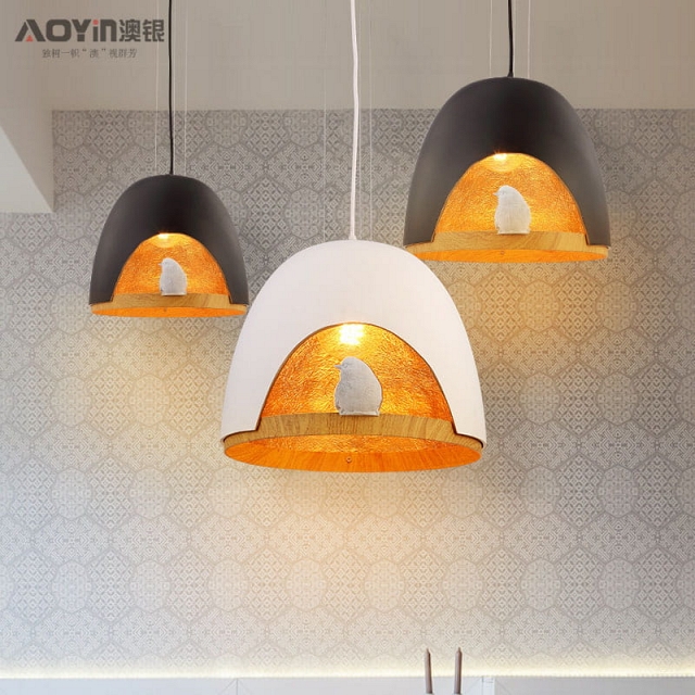 Đèn thả trang trí nhà hàng - quán cafe hình tổ chim VNM-AY16-B0107