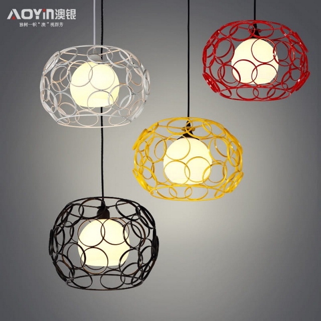 Đèn thả trang trí sáng tạo trong phòng khách VNM-AY16-B088