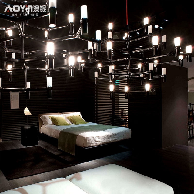 Đèn thả trang trí phòng khách - quán cafe nghệ thuật độc đáo VNM-4566