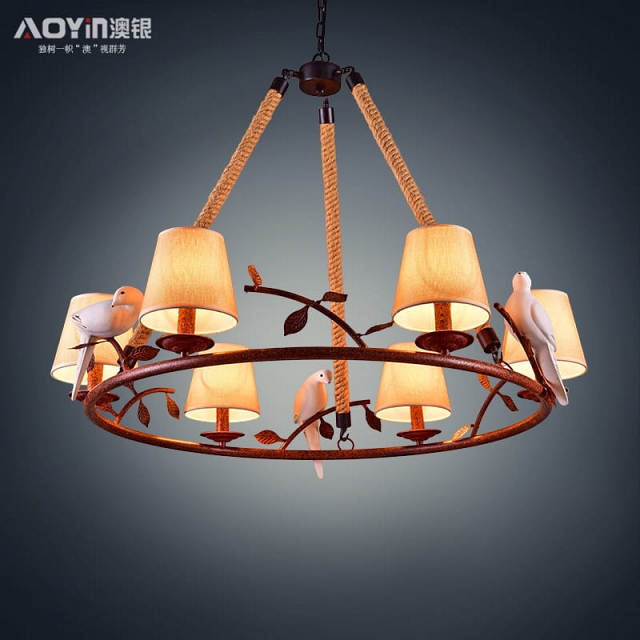 Đèn thả trang trí trong phòng khách sáng tạo VNM-AY15-G022