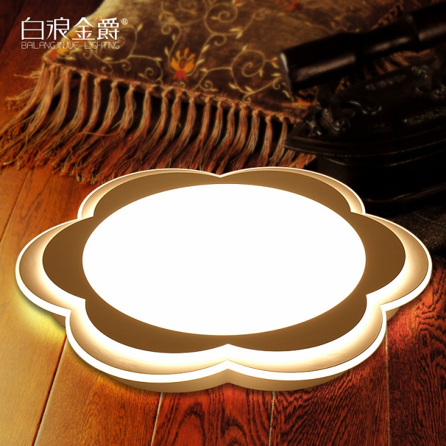 Đèn áp trần hiện đại trong phòng khách hình bông hoa VNM-BL026