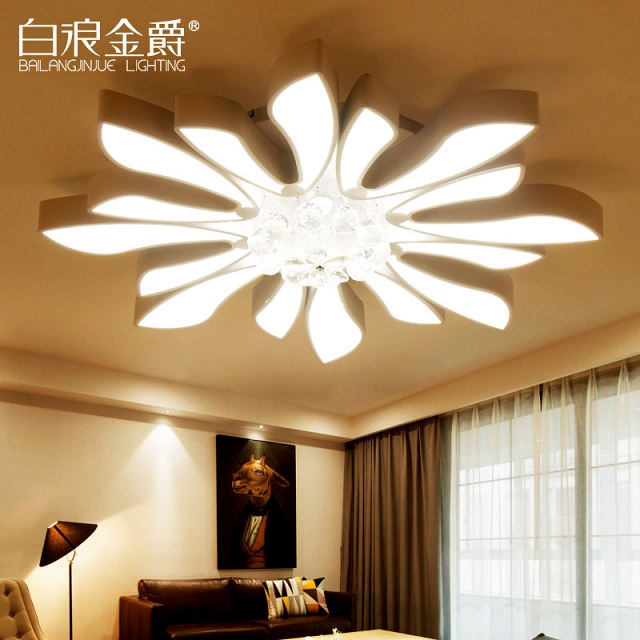 Đèn áp trần hình cánh hoa phong cách trẻ trung hiện đại VNM-BL-X04