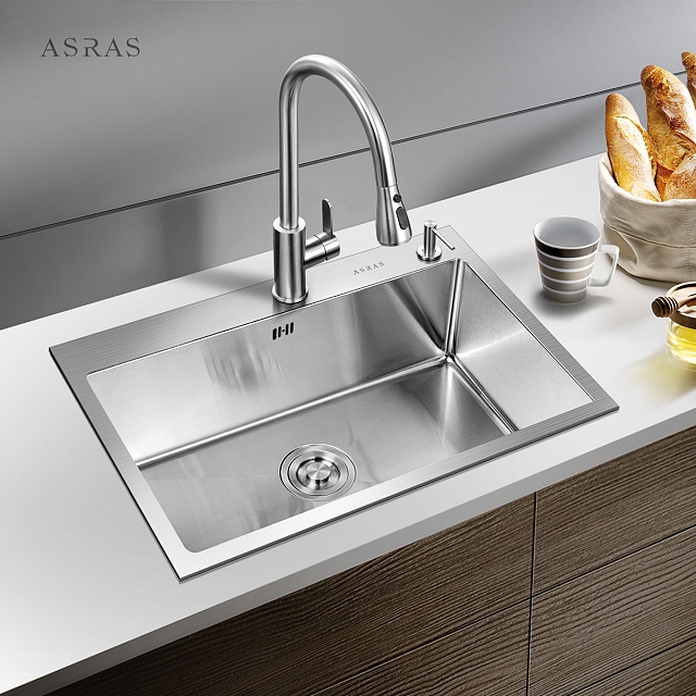 Chậu rửa bát nhỏ gọn tiện dụng VNM-ARAS-8613