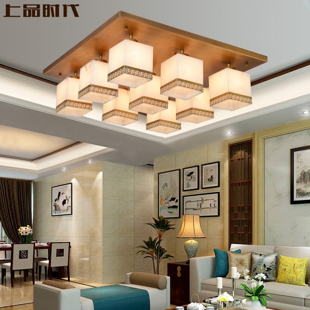 Đèn áp trần đá cẩm thạch tự nhiên sáng tạo  VNM-528125656732