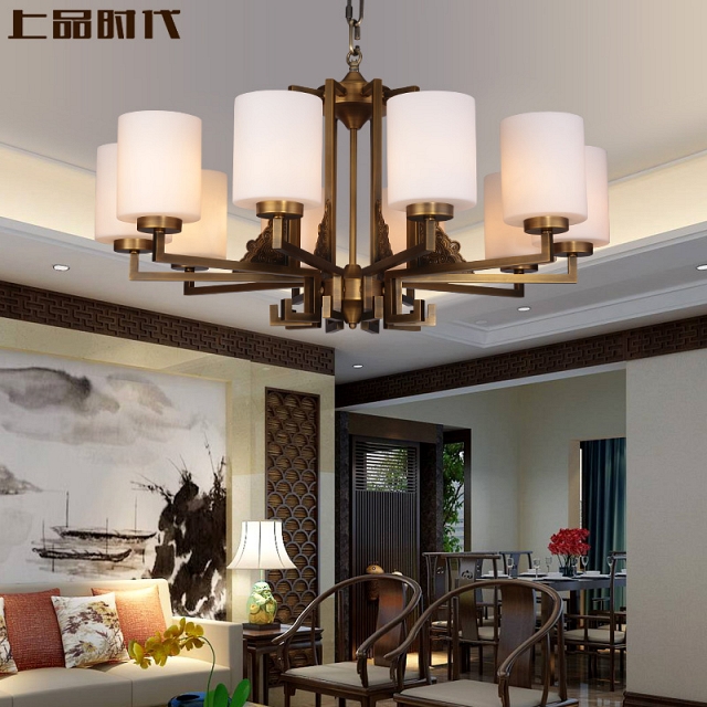 Đèn thả cho phòng khách cổ điển lãng mạn VNM-531437062312