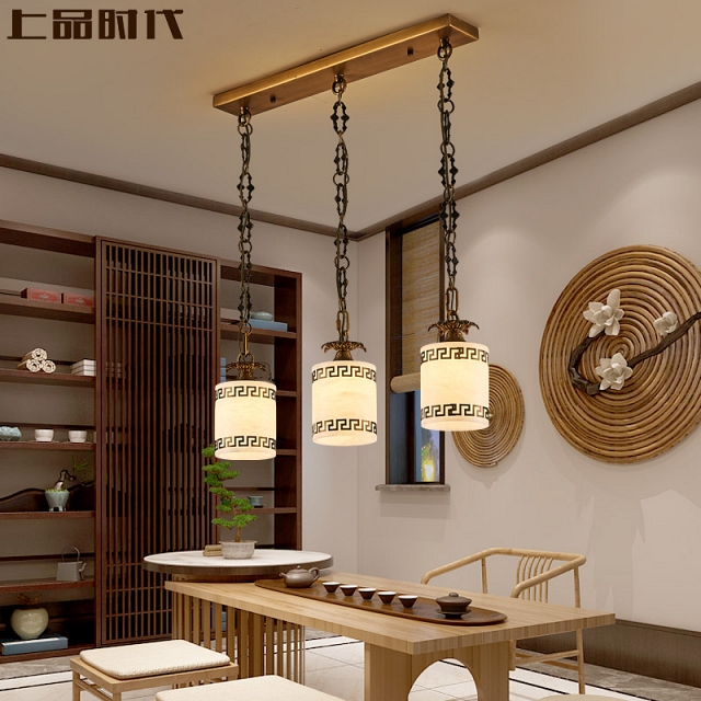  Đèn thả đá cẩm thạch phong cách  cổ điển  VNM-40973606145