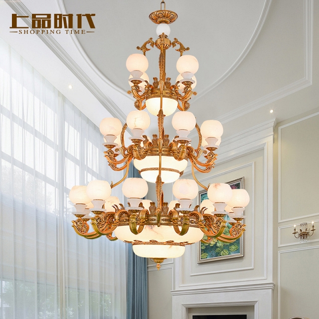 Đèn trang trí bắt mắt cho phòng khách cổ điển VNM-557995512645