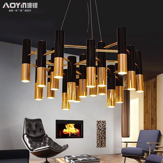 Đèn chùm thả trang trí phòng khách phong cách hiện đại VNM-1601