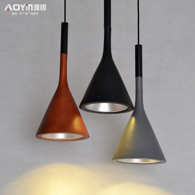 Đèn thả trang trí kiểu hình nón cá tính VNM-2589