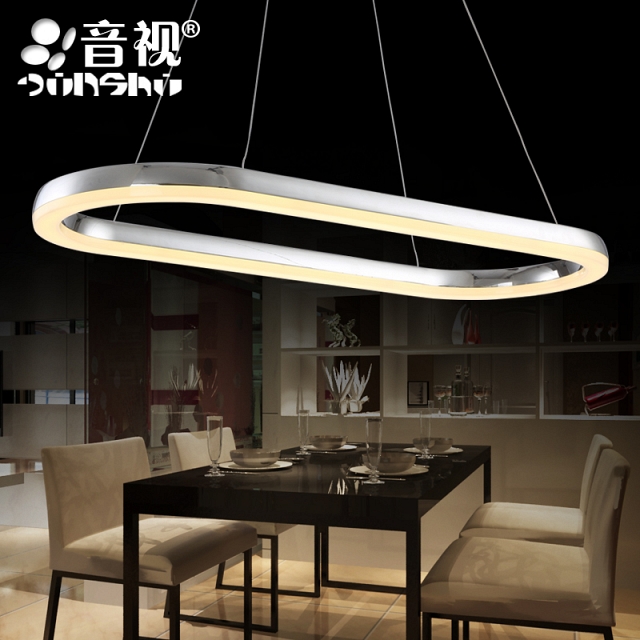 Đèn thả trang trí chất liệu Inox phong cách hiện đại VNM-QS-6807