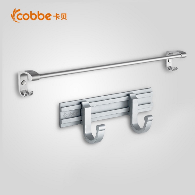 Móc treo quần áo 2 giàn hợp kim nhôm