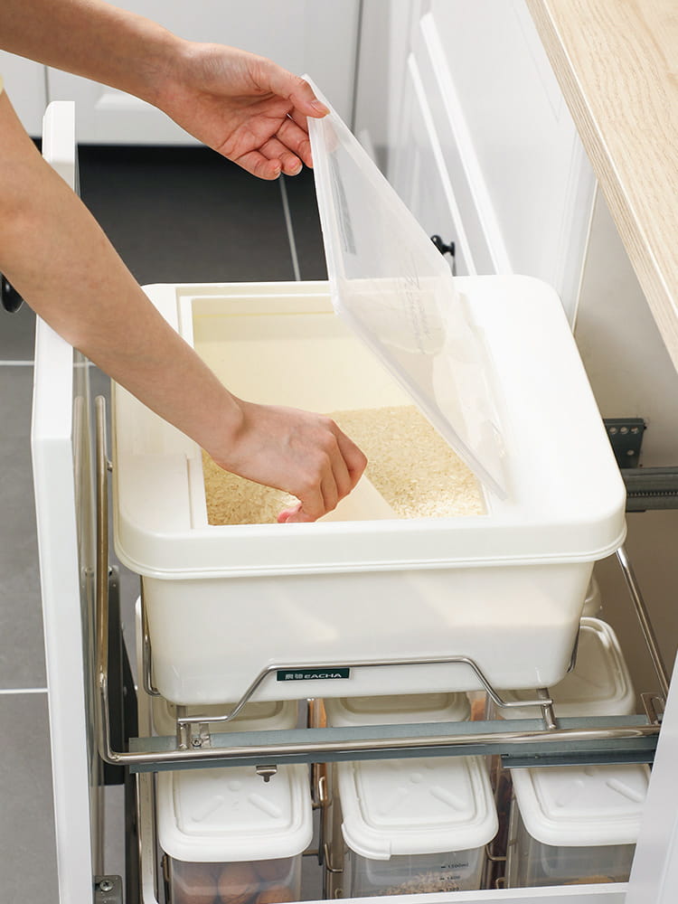 Thùng gạo đa năng chất liệu Inox SUS304 VNM-EACHA-4701