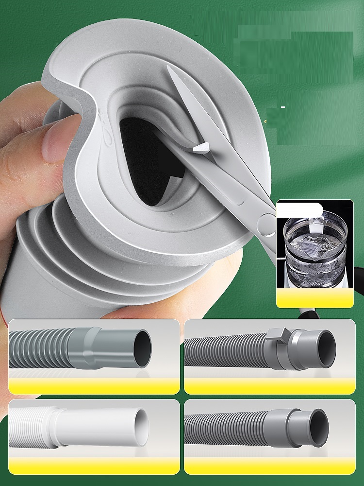 Nút silicone bịt lỗ thoát nước ngăn mùi hôi chặn côn trùng chống trào ngược với lẫy van xa một chiều VNM-2425