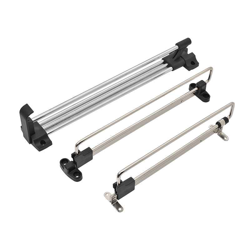 Hệ thanh móc treo quần áo có ray trượt gắn nóc tủ quần áo VNM-1425